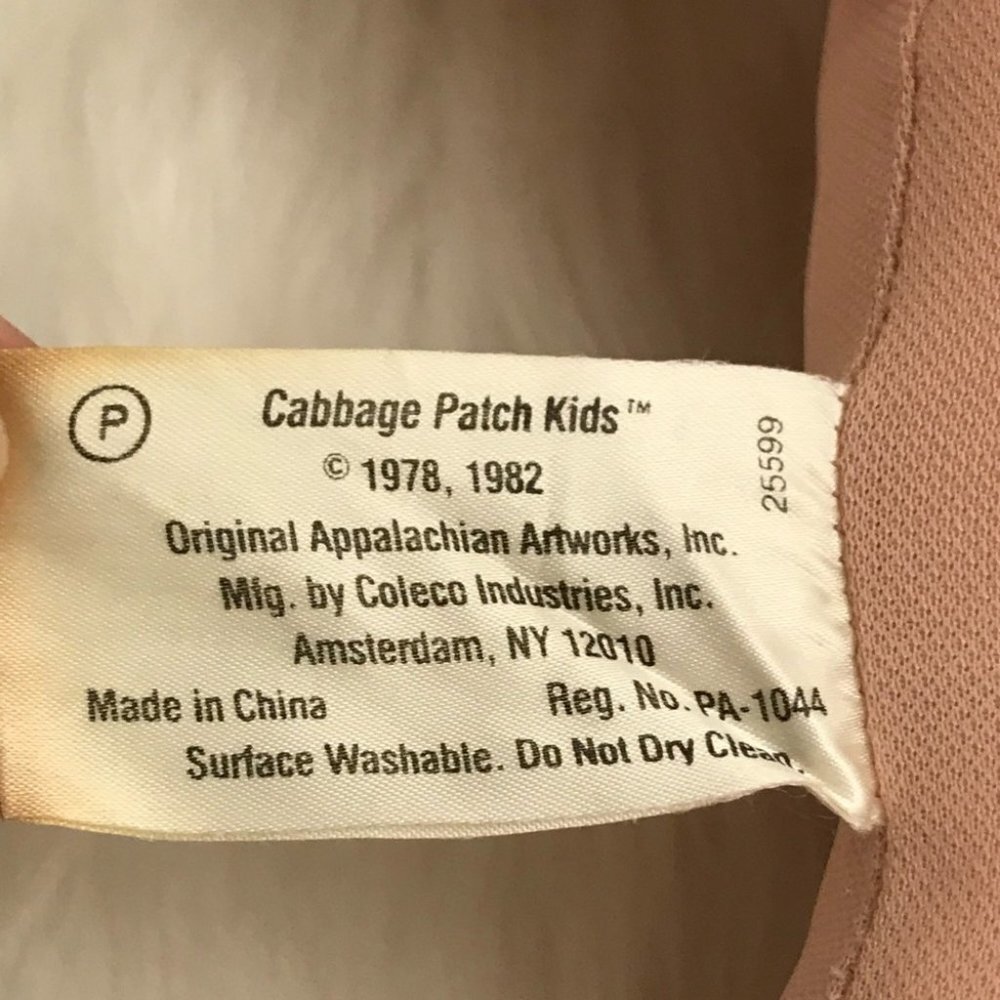 Collectors Vintage Cabbage Patch Kids Doll 1978 1982 Original Appalachia - Picture 10 of 10